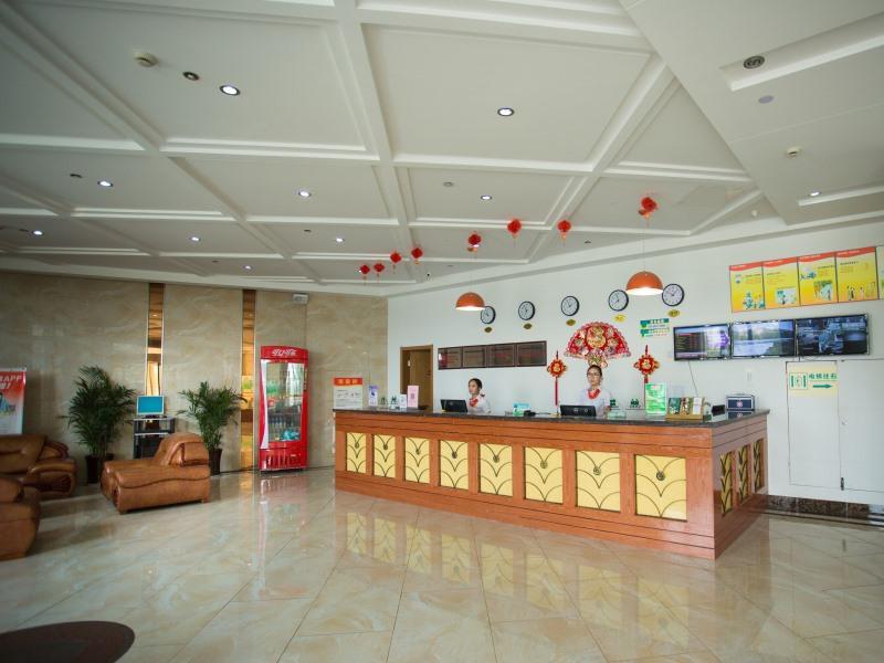 Greentree Inn Anhui Guangde Zhongyang Lecheng Business Hotel Exterior photo