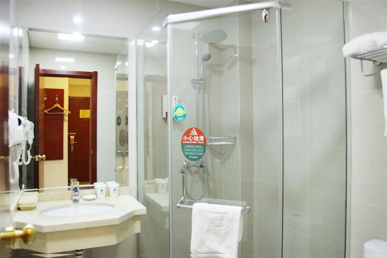 Greentree Inn Anhui Guangde Zhongyang Lecheng Business Hotel Exterior photo