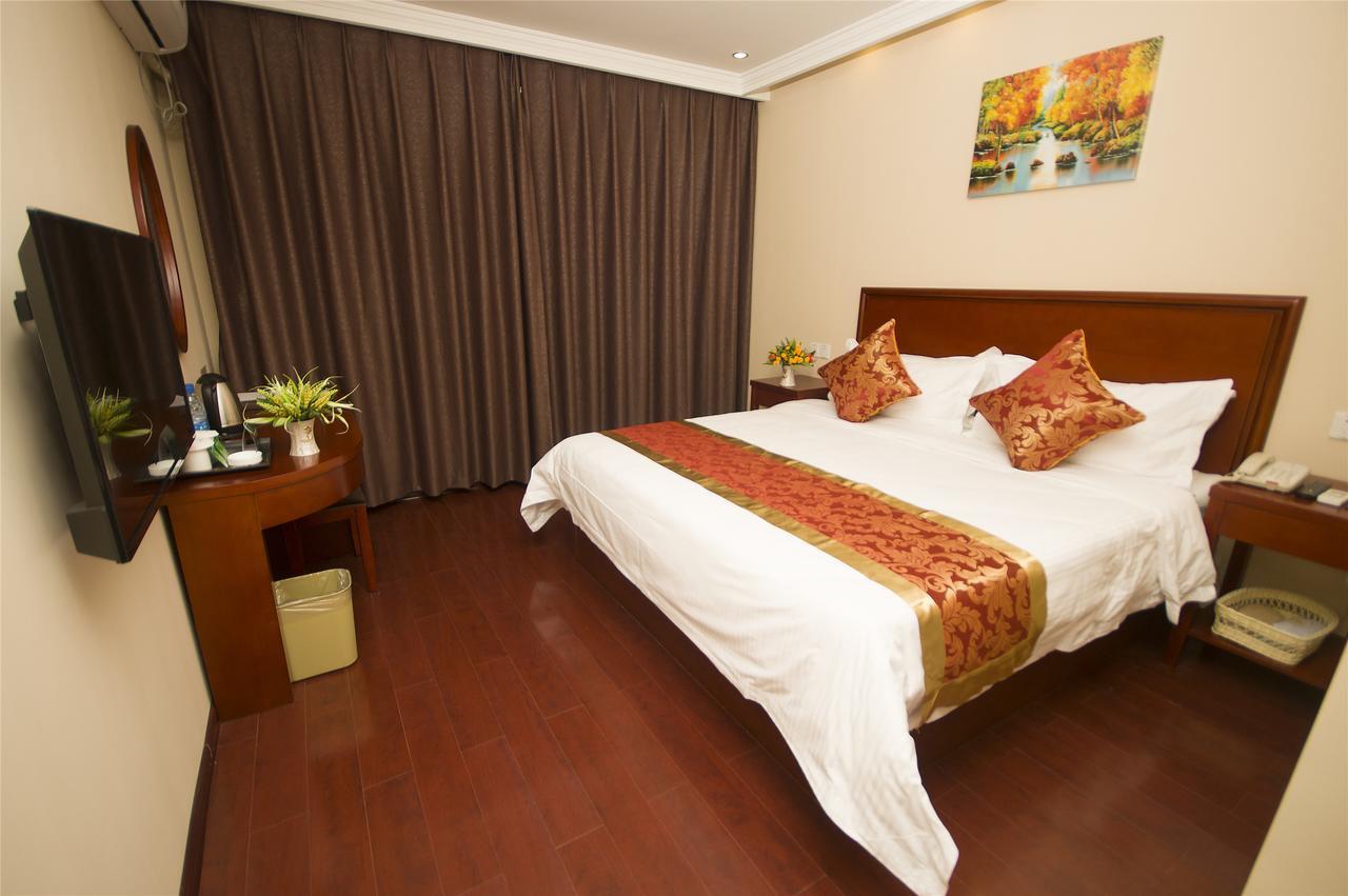 Greentree Inn Anhui Guangde Zhongyang Lecheng Business Hotel Exterior photo