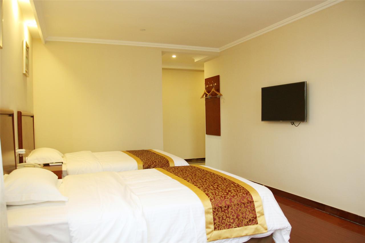 Greentree Inn Anhui Guangde Zhongyang Lecheng Business Hotel Exterior photo