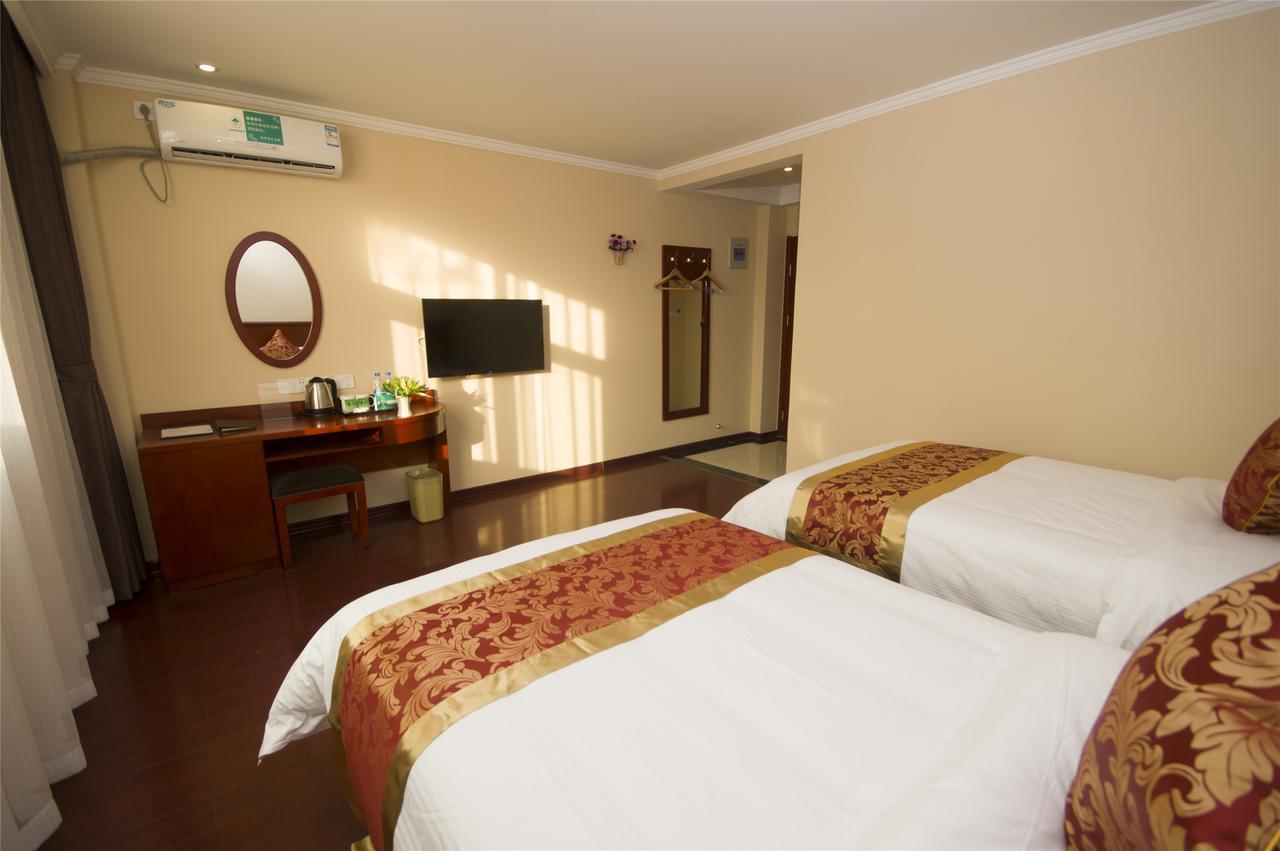 Greentree Inn Anhui Guangde Zhongyang Lecheng Business Hotel Exterior photo